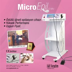 Dünyanın En İyi İğneli Epilasyon Cihazı Micro Epil 13Mhz 0 Türk Mühendisliği Üretici Firma Garantisi İle En Fiyata Satın Alabilirsiniz.